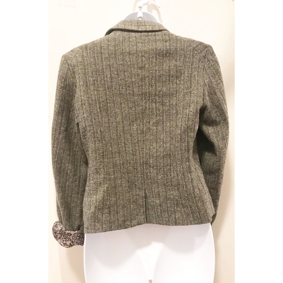 Aoyama Itchome Brown Fringe Vicky Blazer Medium - Picture 4 of 6